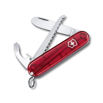Victorinox - Мултифункционално джобно ножче MY FIRST VICTORINOX 8,4 см/8 функции червен