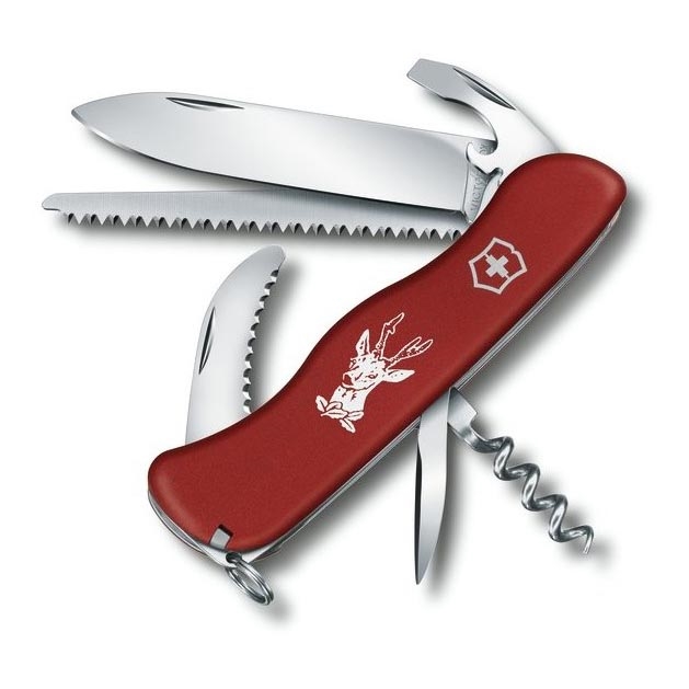 Victorinox - Мултифункционално джобно ножче 11,1 cм/12 функции червено