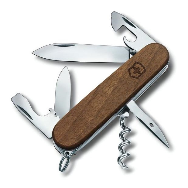 Victorinox - Мултифункционално джобно ножче 9,1 cм/10 функции дървено