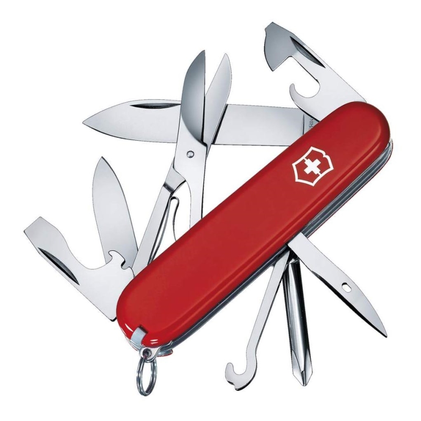 Victorinox - Мултифункционално джобно ножче 9,1 cм/14 функции червено