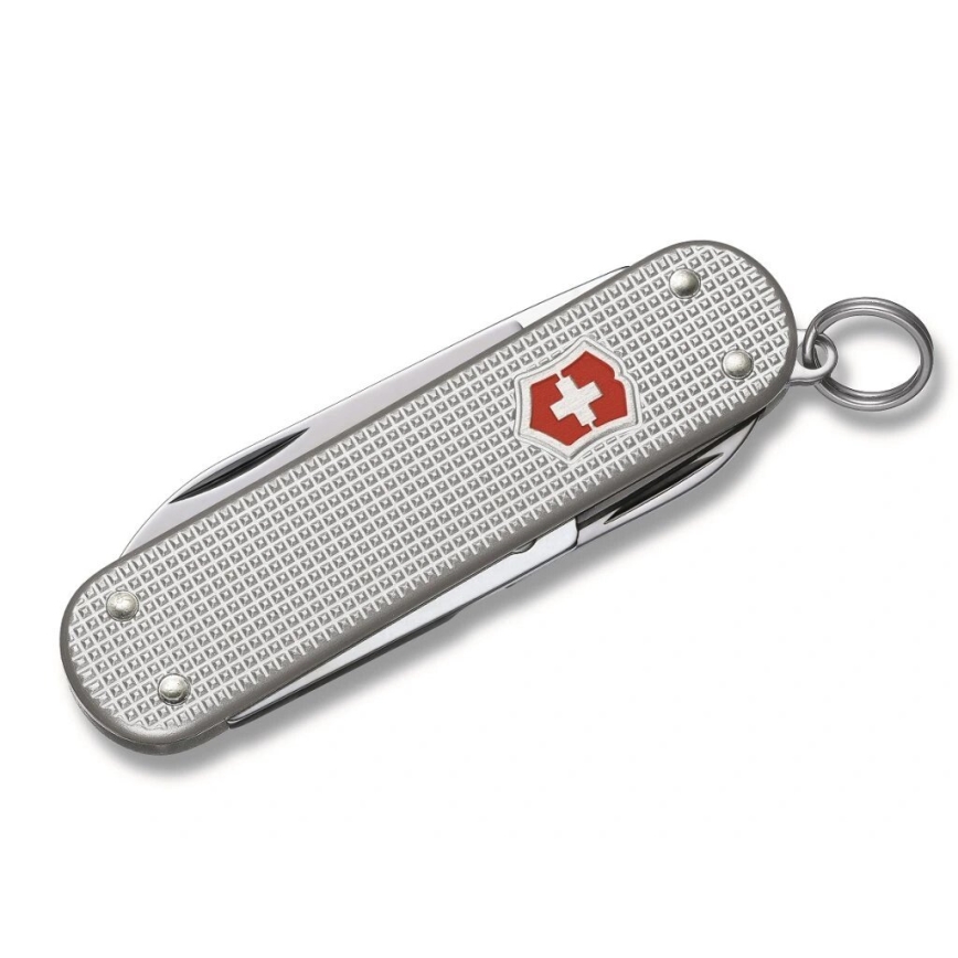 Victorinox - Мултифункционално джобно ножче CLASSIC ALOX 5,8 см/5 функции сребрист