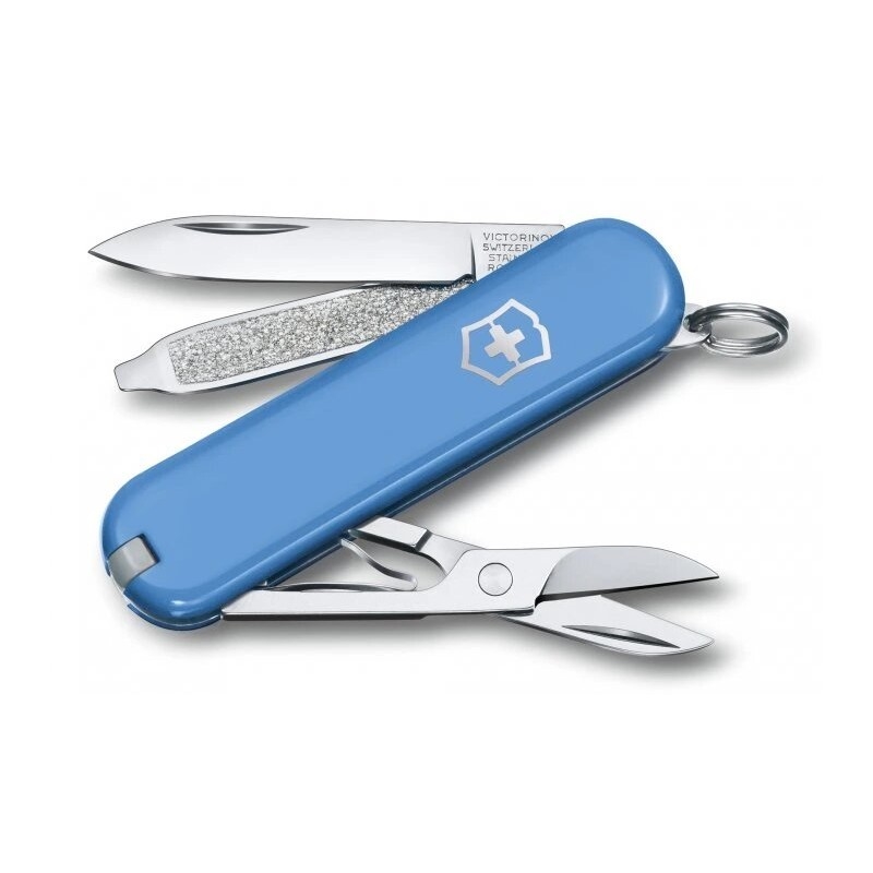 Victorinox - Мултифункционално джобно ножче CLASSIC SD 5,8 см/7 функции светлосин