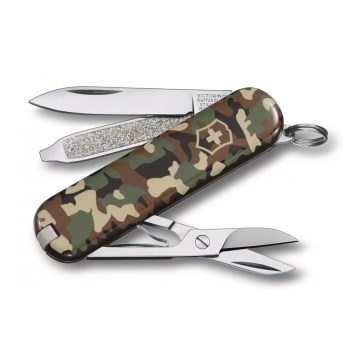 Victorinox - Мултифункционално джобно ножче CLASSIC SD 5,8 см/7 функции камуфлаж