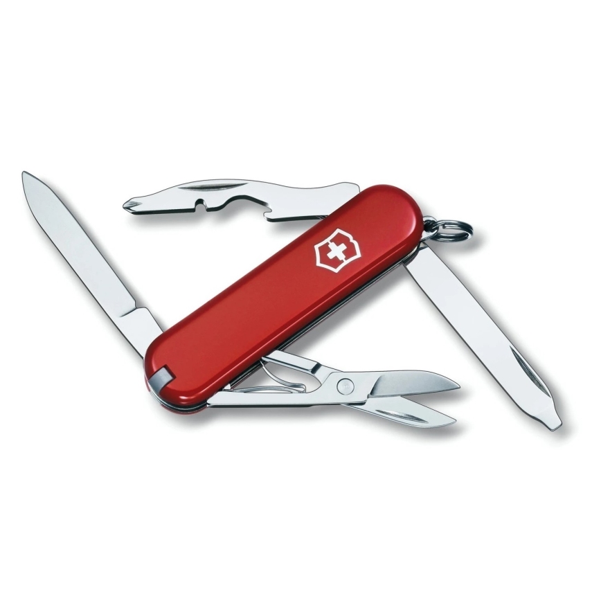Victorinox - Мултифункционално джобно ножче RAMBLER 5,8 см/10 функции червен