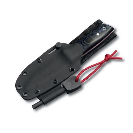 Victorinox - Походен нож 22 cм черен/хром