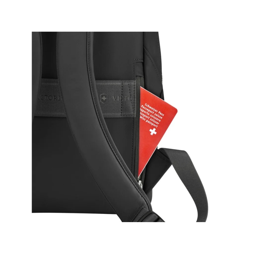 Victorinox - Раница за лаптоп 14 Victoria Signature Compact 16 л черна