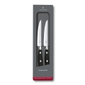 Victorinox - Комплект ножове за стек GRAND MAITRE, 12 см, 2 бр., черни