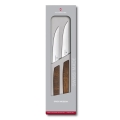 Victorinox - Комплект от 2 ножа за стейк SWISS MODERN, 12 cm, орех