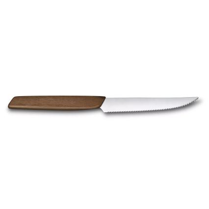 Victorinox - Комплект от 2 ножа за стейк SWISS MODERN, 12 cm, орех