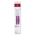 Victorinox - Комплект от 2 ножа за зеленчуци SWISS CLASSIC, 10 см, в лилаво