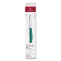 Victorinox - Комплект от 6 ножа за стек SWISS CLASSIC, 11 см, тюркоазен