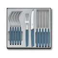 Victorinox - Комплект прибори SWISS MODERN, 12 части, син
