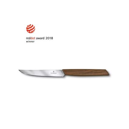 Victorinox - Комплект стейк ножове SWISS MODERN 12 см, 2 бр., орех