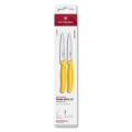 Victorinox - Комплект кухненски ножове за зеленчуци SWISS CLASSIC 10 см, 2 бр., жълти