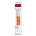 Victorinox - Комплект кухненски ножове за зеленчуци SWISS CLASSIC, 11 см, 2 бр., оранжеви