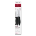 Victorinox - Комплект кухненски ножове за зеленчуци SWISS CLASSIC 3 бр. черни