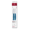 Victorinox - Комплект кухненски ножове за зеленчуци SWISS CLASSIC, 8 см, 2 бр., сини