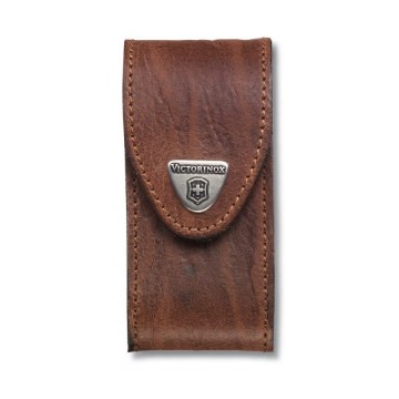 Victorinox - Кожена калъфка за джобен нож 9,1 см кафяв
