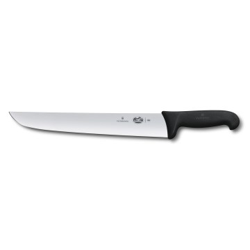 Victorinox - кухненски месарски нож FIBROX 31 см черен