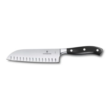 Victorinox - кухненски нож Santoku GRAND MAITRE 17 см черен