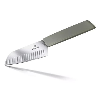 Victorinox - Кухненски нож Santoku SWISS MODERN 17 cm зелен