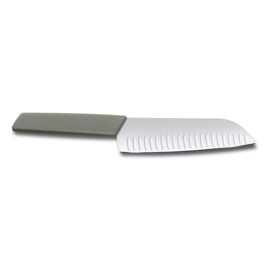 Victorinox - Кухненски нож Santoku SWISS MODERN 17 cm зелен