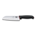Victorinox - кухненски нож сантоку DUAL GRIP 17 см черен