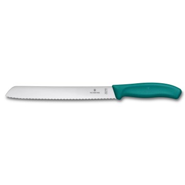 Victorinox - Кухненски нож за хляб SWISS CLASSIC 21 см тюркоазен