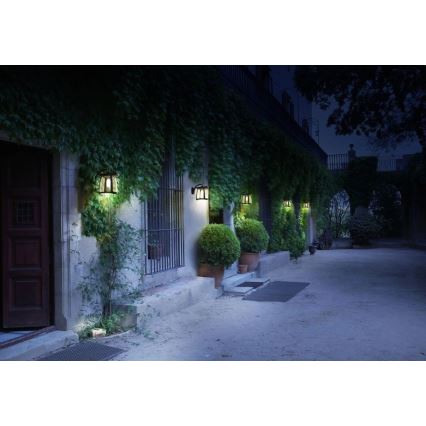 Viking - LED димируемо соларно стенно осветително тяло LED/2W/3,7V IP54 4000K 2000 mAh