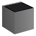Viking - димируема соларна стенна LED лампа LED/1W/3,7V IP54 4000K 2000 mAh