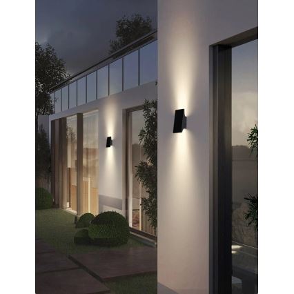 Viking - LED соларна стенна лампа с регулируема яркост LED/1,5W/3,7V IP65 4000K 2000 mAh