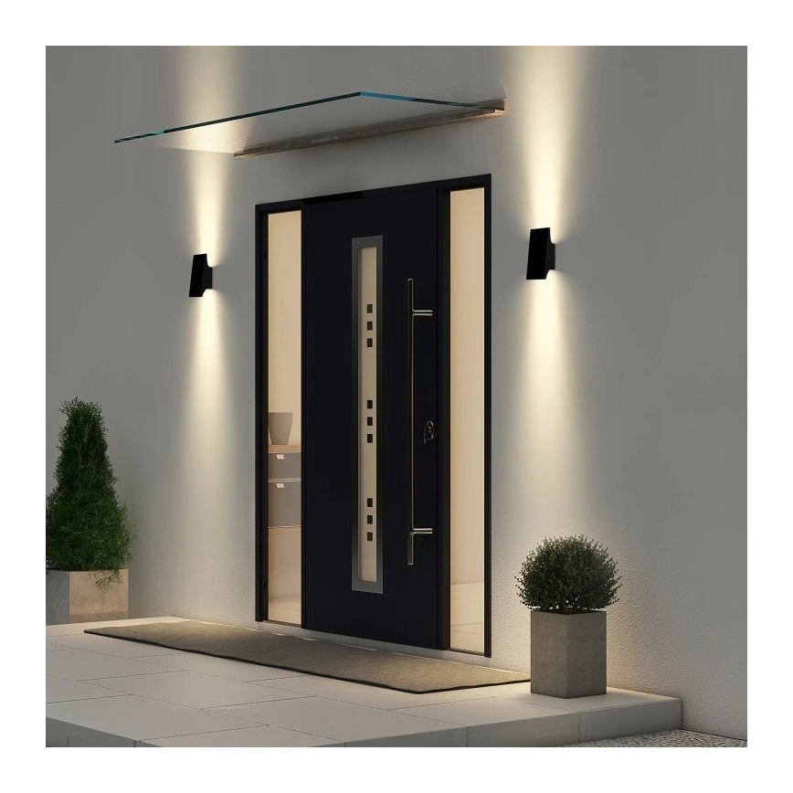 Viking - LED соларна стенна лампа с регулируема яркост LED/1,5W/3,7V IP65 4000K 2000 mAh