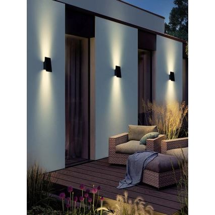 Viking - LED соларна стенна лампа с регулируема яркост LED/1,5W/3,7V IP65 4000K 2000 mAh