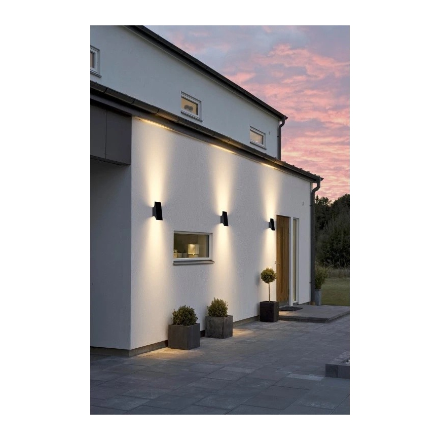 Viking - LED соларна стенна лампа с регулируема яркост LED/1,5W/3,7V IP65 4000K 2000 mAh