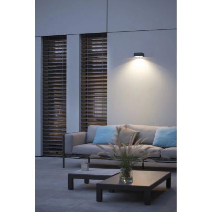 Viking - димируемо LED соларно стенно осветително тяло със сензор LED/2W/3,7V IP65 4000K 2000 mAh