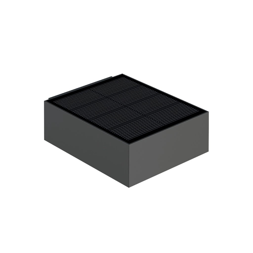 Viking - димируемо LED соларно стенно осветително тяло със сензор LED/2W/3,7V IP65 4000K 2000 mAh