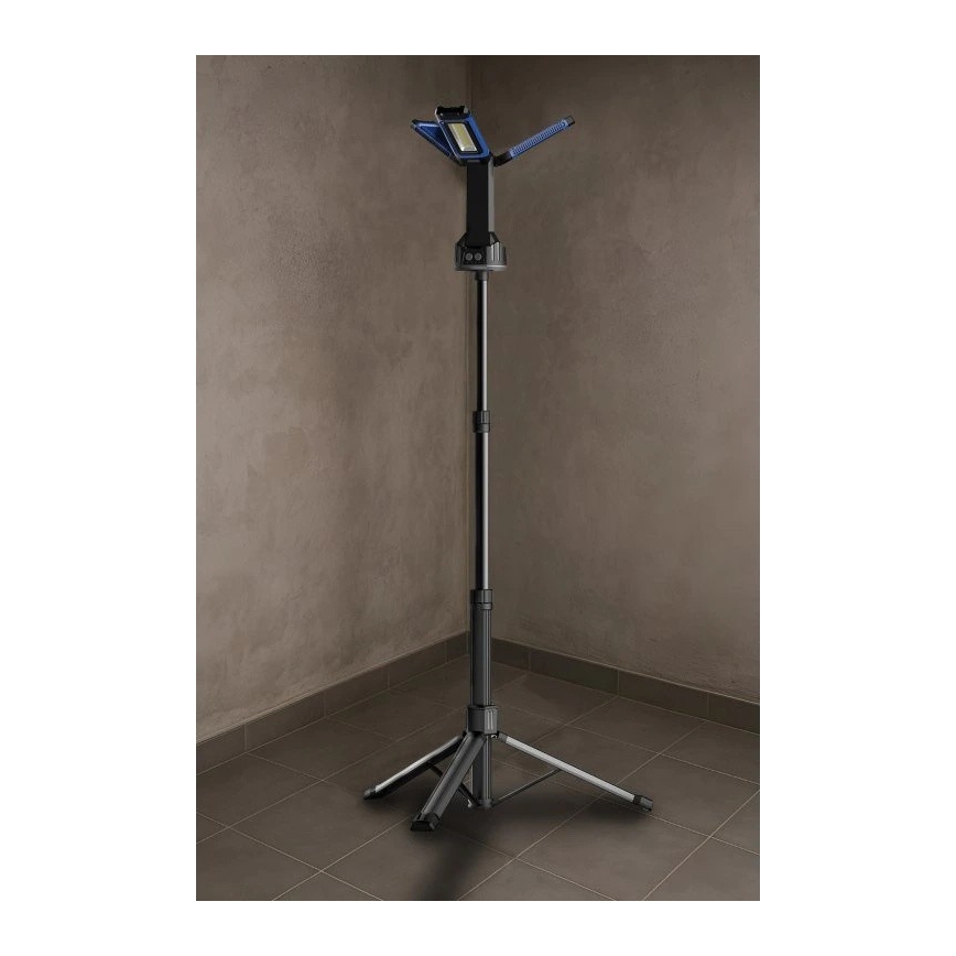 Viking - LED акумулаторен прожектор със стойка 3xLED/5V IPX4 7000 lm 4000 mAh