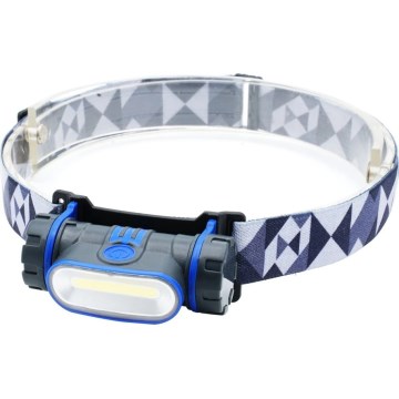 Viking - LED димируема презареждаема челна лампа със сензор LED/5V IPX4 150 lm 2200 mAh