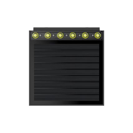 Viking - димируема соларна стенна LED лампа LED/1W/3,7V IP54 4000K 2000 mAh
