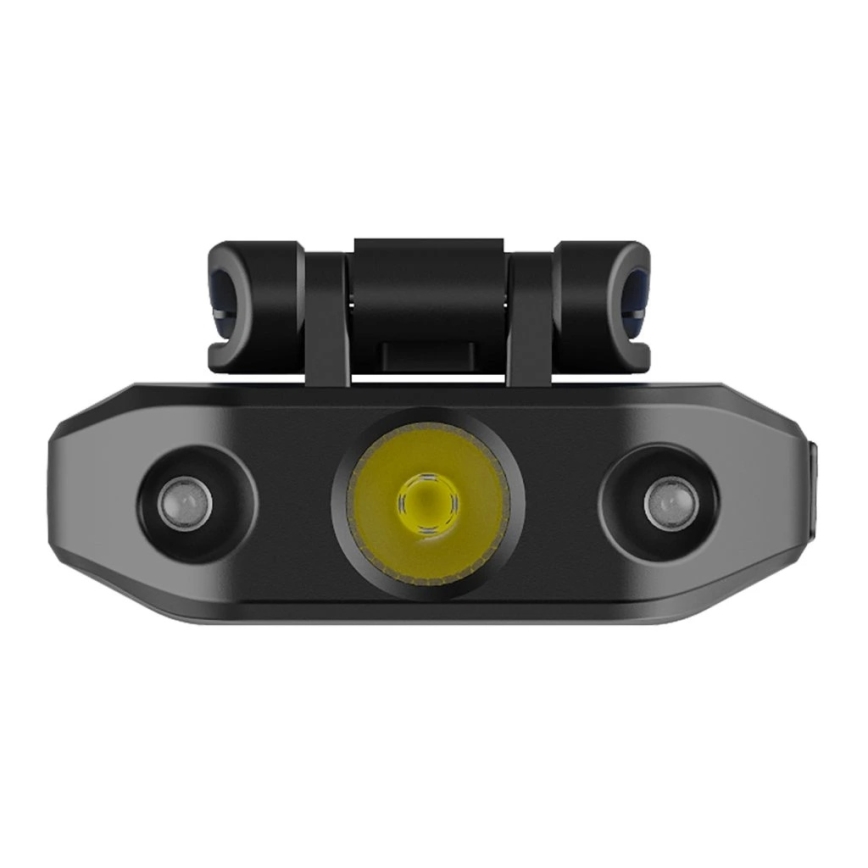 Viking - LED презареждаем фенер с регулируема яркост, сензор и червена светлина LED/5V IPX4 200 lm 500 mAh