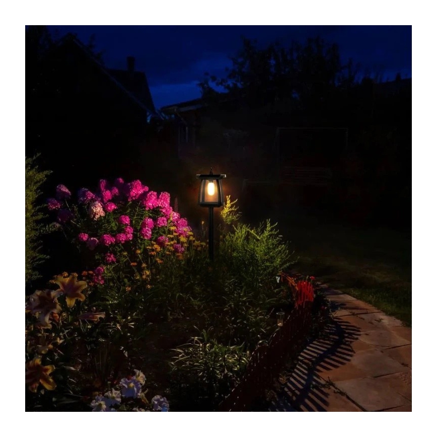 Viking - LED соларна лампа със сензор LED/2W/3,7V IP54 4000K 2000 mAh