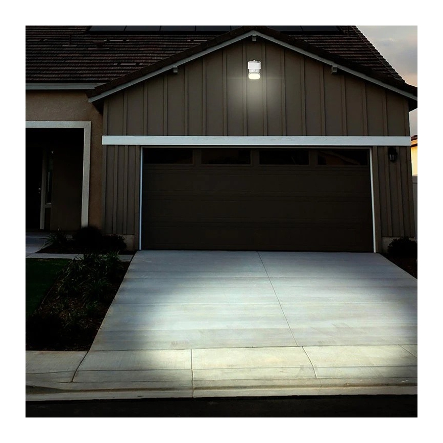 Viking - LED соларна стенна лампа с датчик LED/1W/3,7V IP44 3000/4000K 4000 mAh