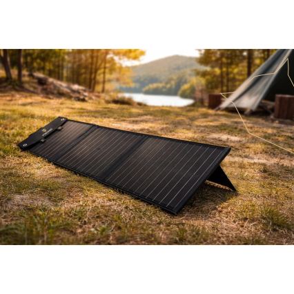 Viking - Соларен панел USB Power Delivery 60W/20V IPX4 черен