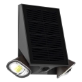 Viking - соларно димируемо гъвкаво стенно LED осветително тяло със сензор LED/1,3W/3,7V IP44 4000K 2000 mAh