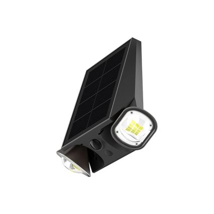 Viking - соларно димируемо гъвкаво стенно LED осветително тяло със сензор LED/1,3W/3,7V IP44 4000K 2000 mAh