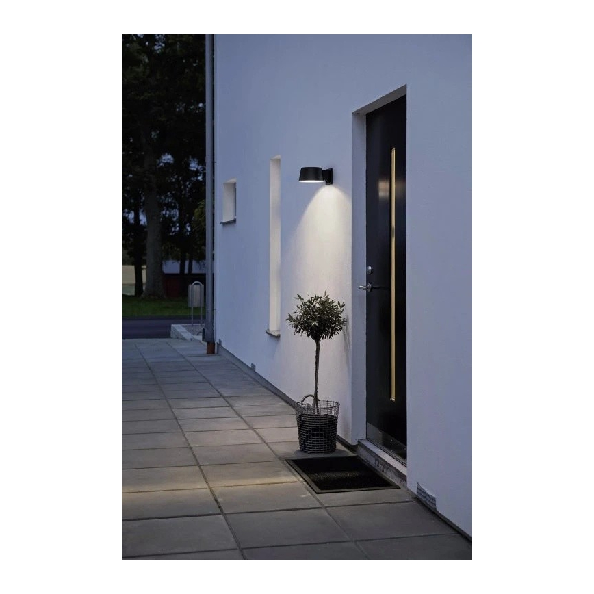 Viking - LED димируемо соларно стенално осветително тяло със сензор LED/1W/3,7V IP44 4000K 2000 mAh