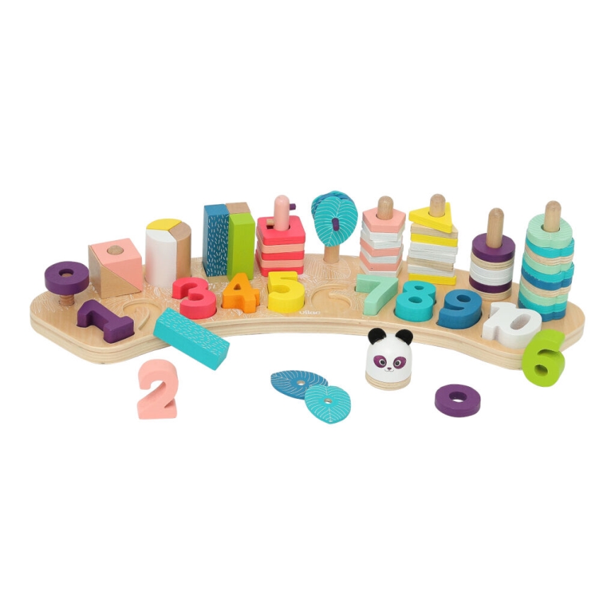 Vilac - Научи се да броиш Под един покрив