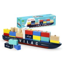 Vilac - К-кт за построяване на контейнеровози