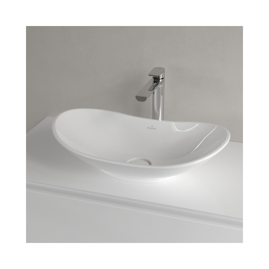 Villeroy & Boch 411060R1 - Умивалник за плот MY NATURE 61x36 см керамика/бял