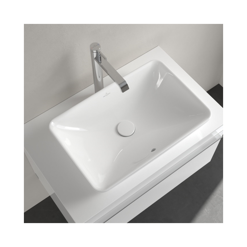 Villeroy & Boch 411355R1 - Мивка за плот VENTICELLO 55,5 x 36 см керамика/бяла
